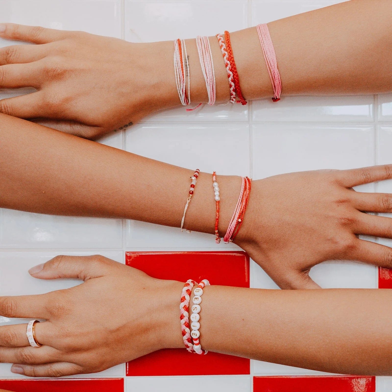 Pura Vida Braided Bracelet - Love You More