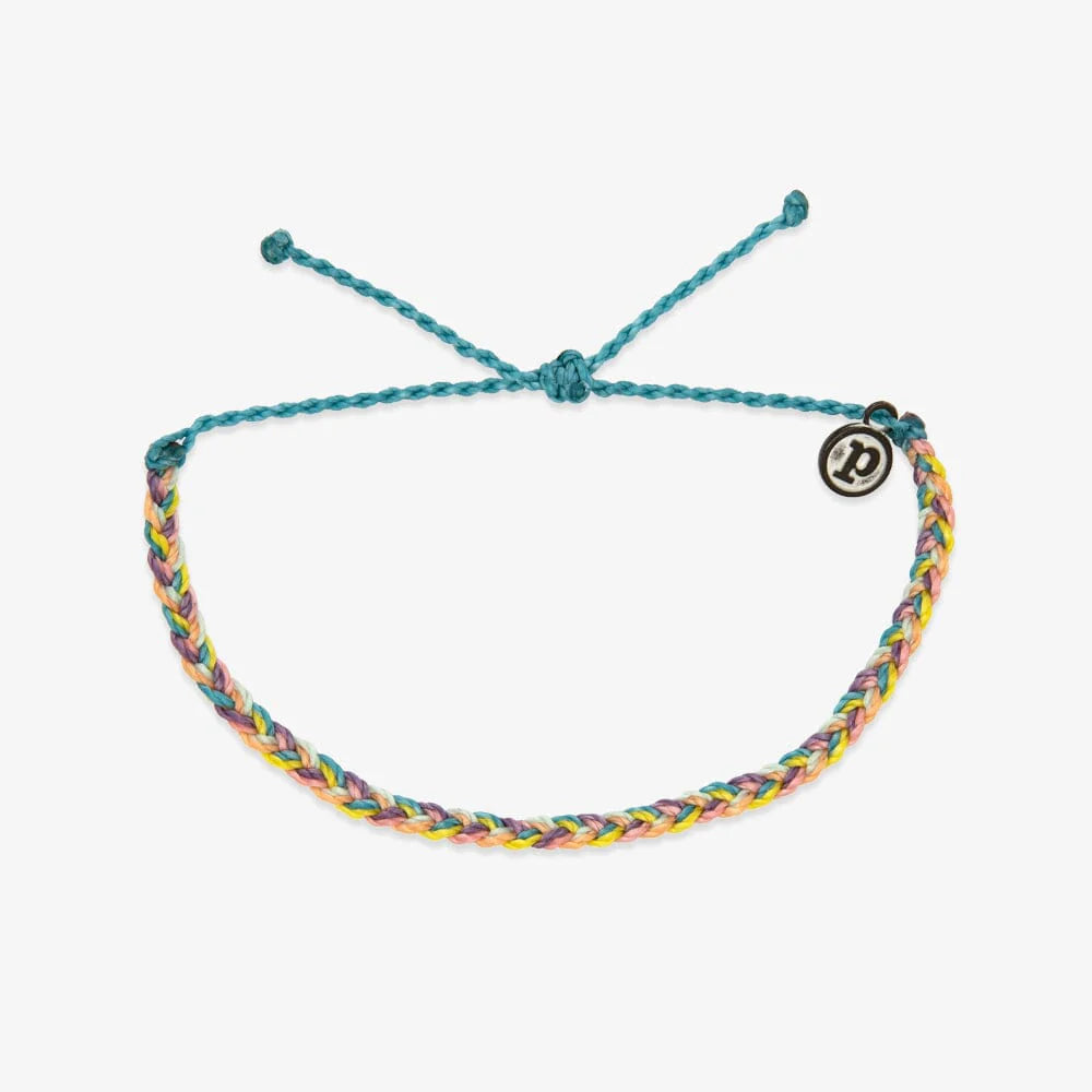 Pura Vida Multi Mini Braided Bracelet - Island Time