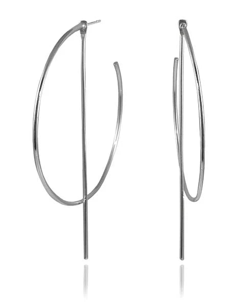 Sikara and Co. Hoop and Bar Convertible Earrings