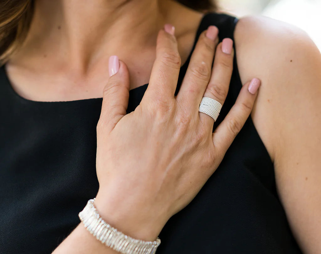 Sikara and Co. Milano Filo Wrap Ring -size 9.5