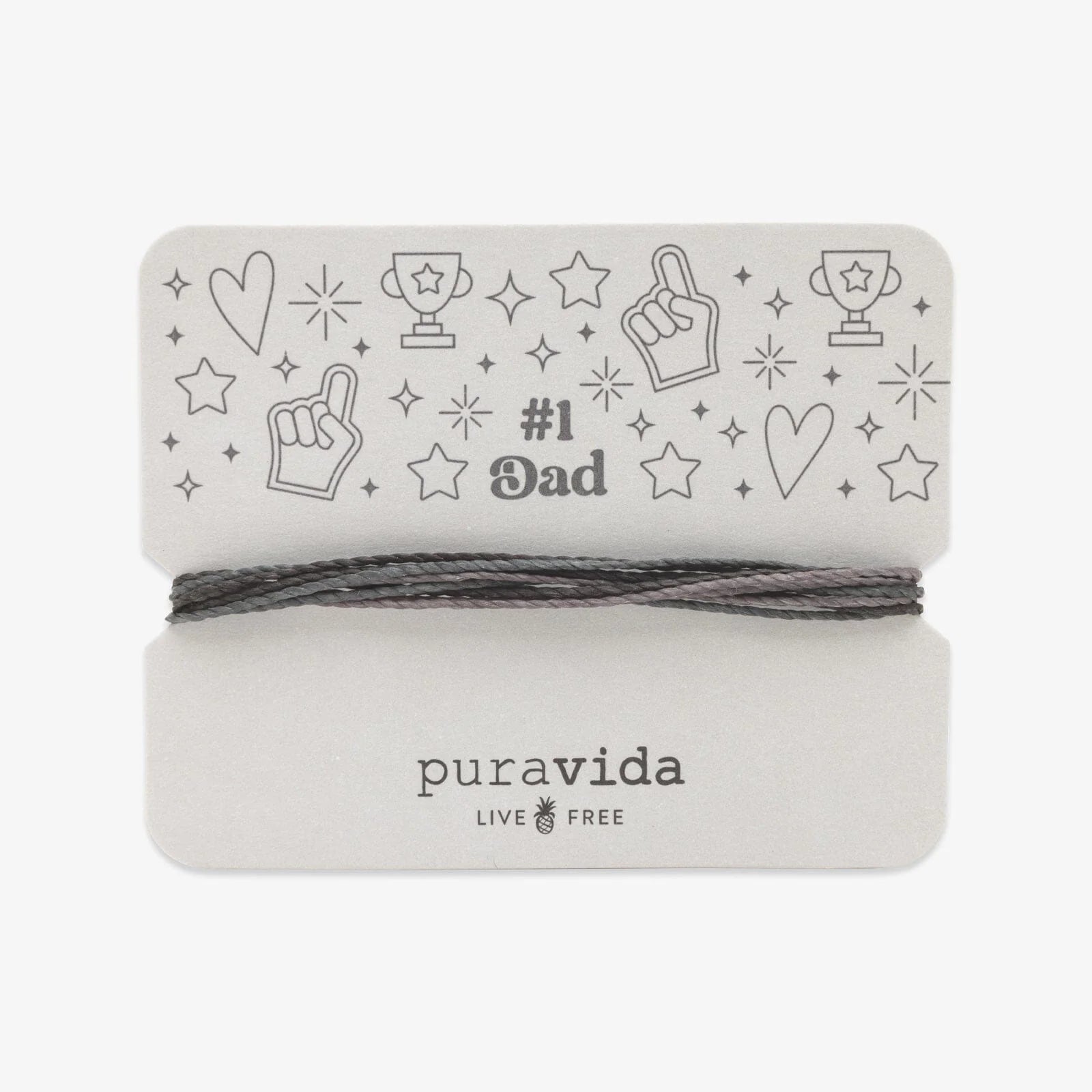 Pura Vida - #1 Dad Bracelet Card