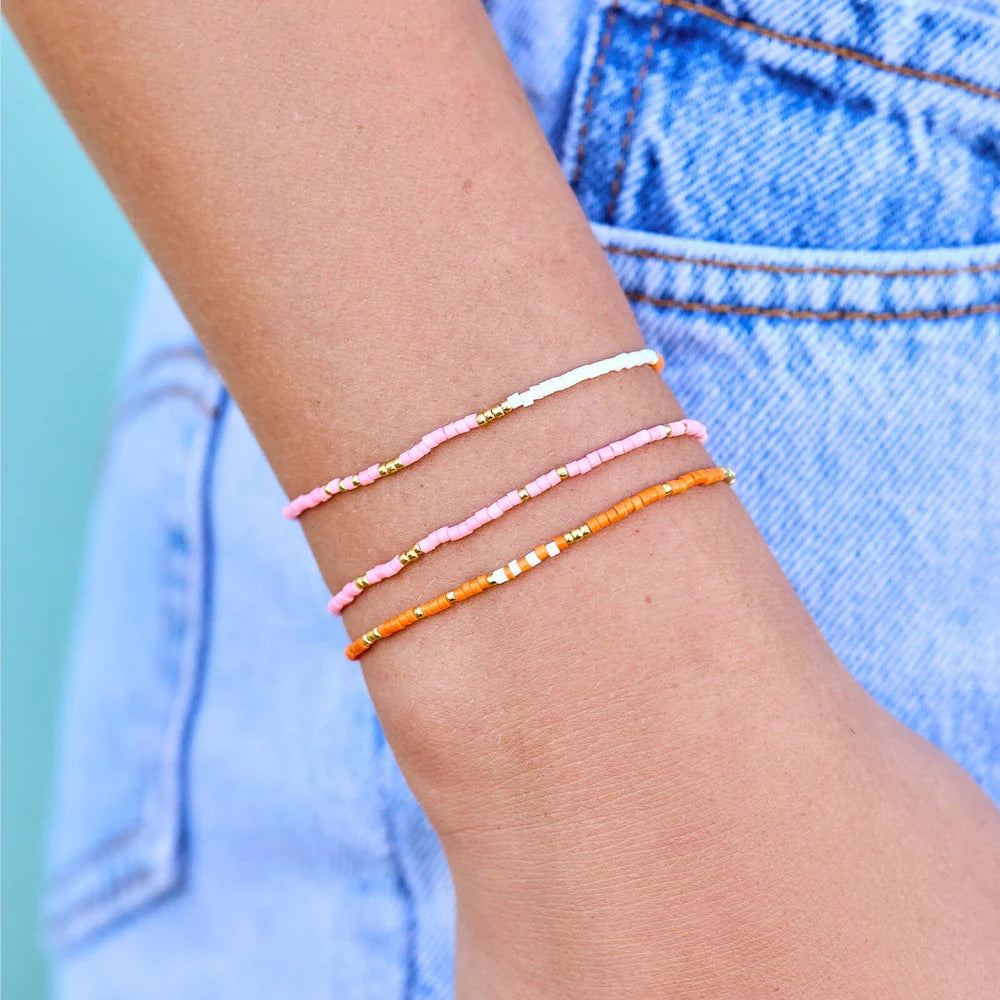 Pura Vida Warm Breeze Stretch Bracelet Set of 3