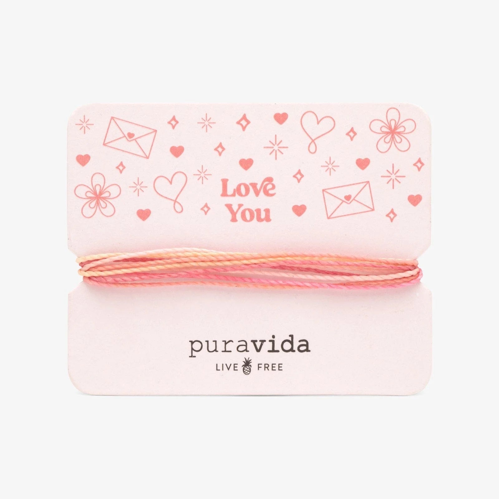 Pura Vida - Love You Bracelet Card