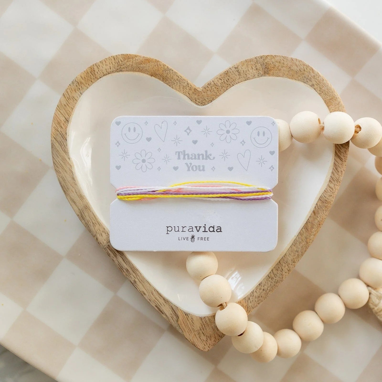 Pura Vida - Thank You Bracelet Card