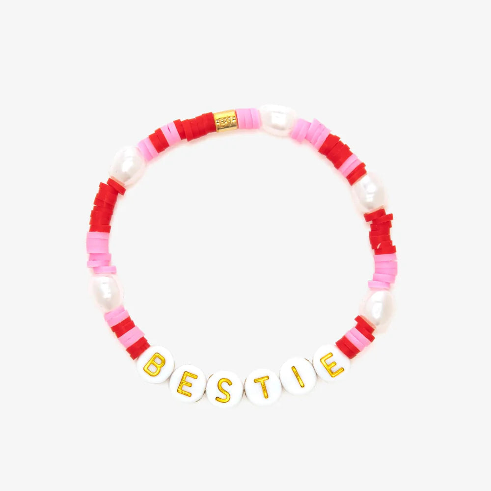 Pura Vida Love, Bestie Bead Stretch Bracelet