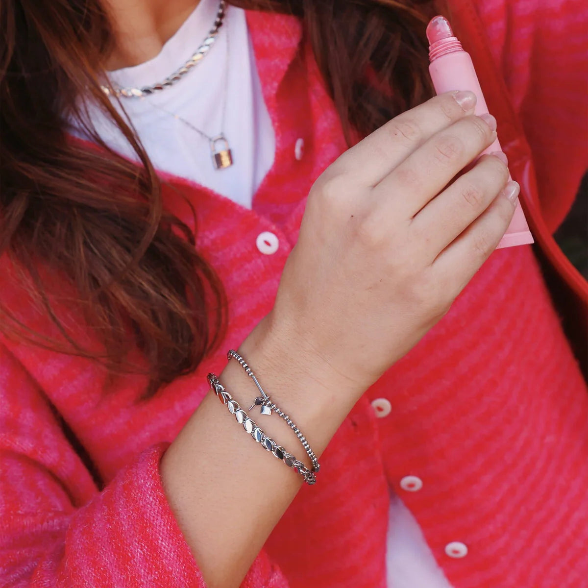 Pura Vida - Chunky Chain Bracelet - Silver