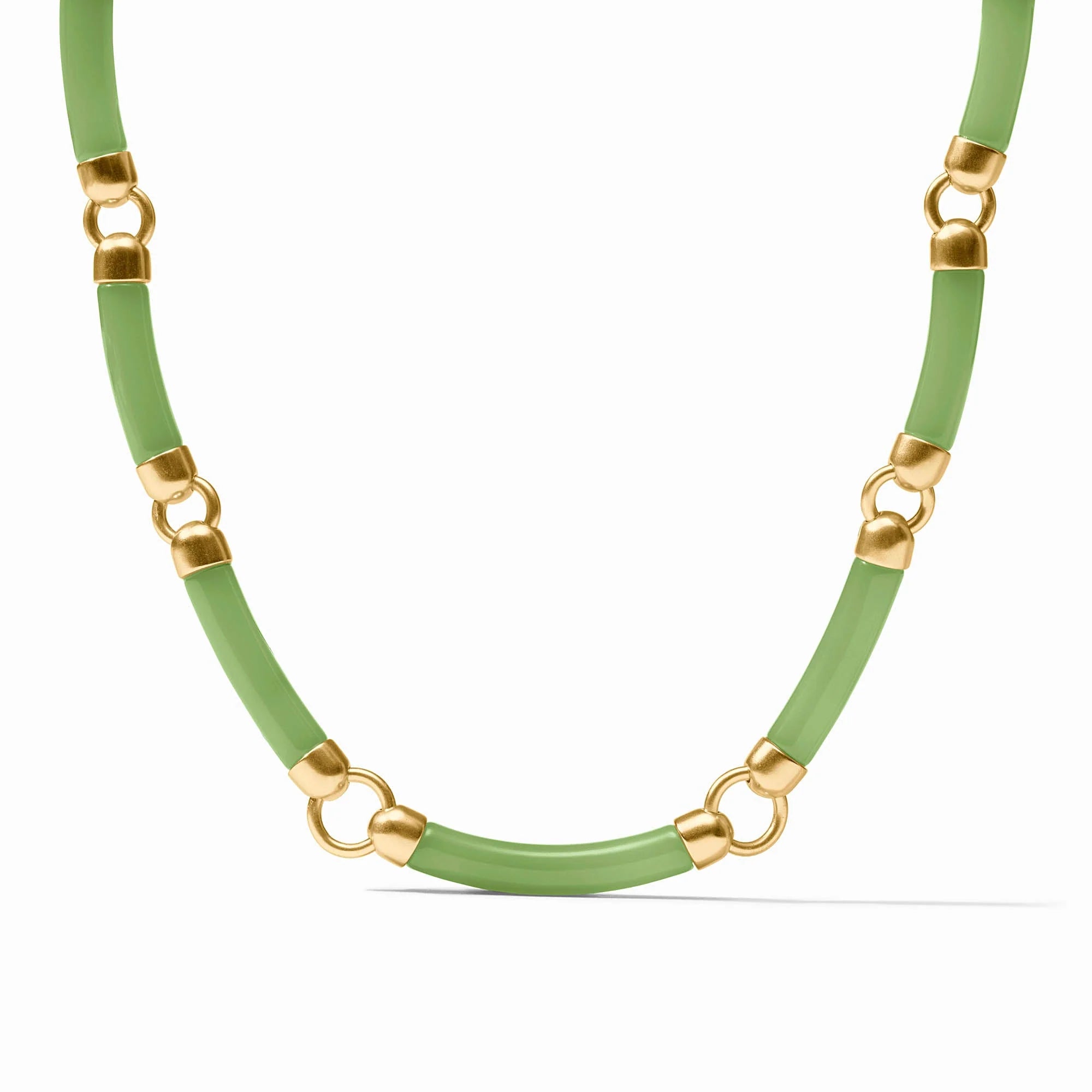 Julie Vos - Amalfi Necklace - Green Apple