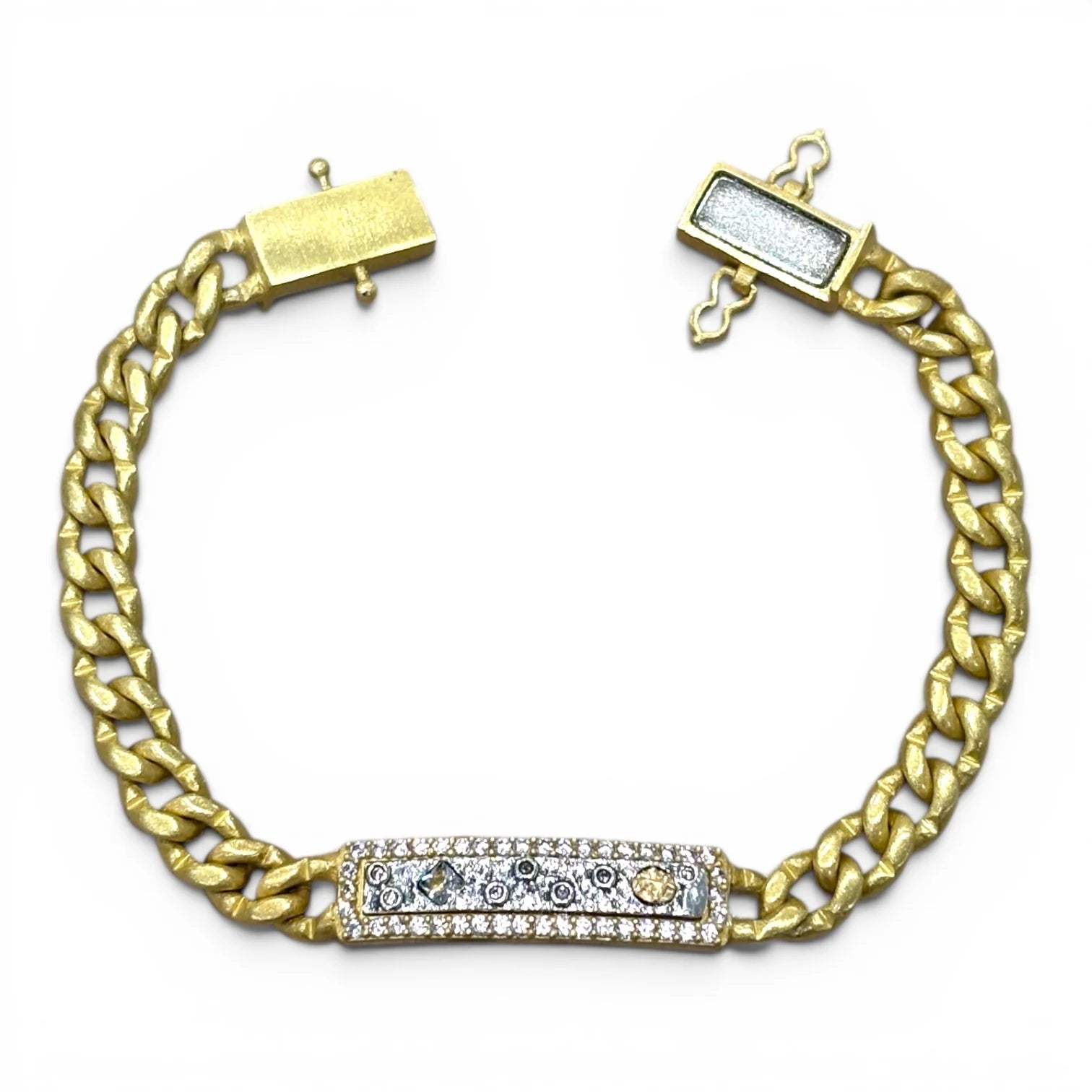 Tat 2 Designs - Gold Soleil ID Bracelet