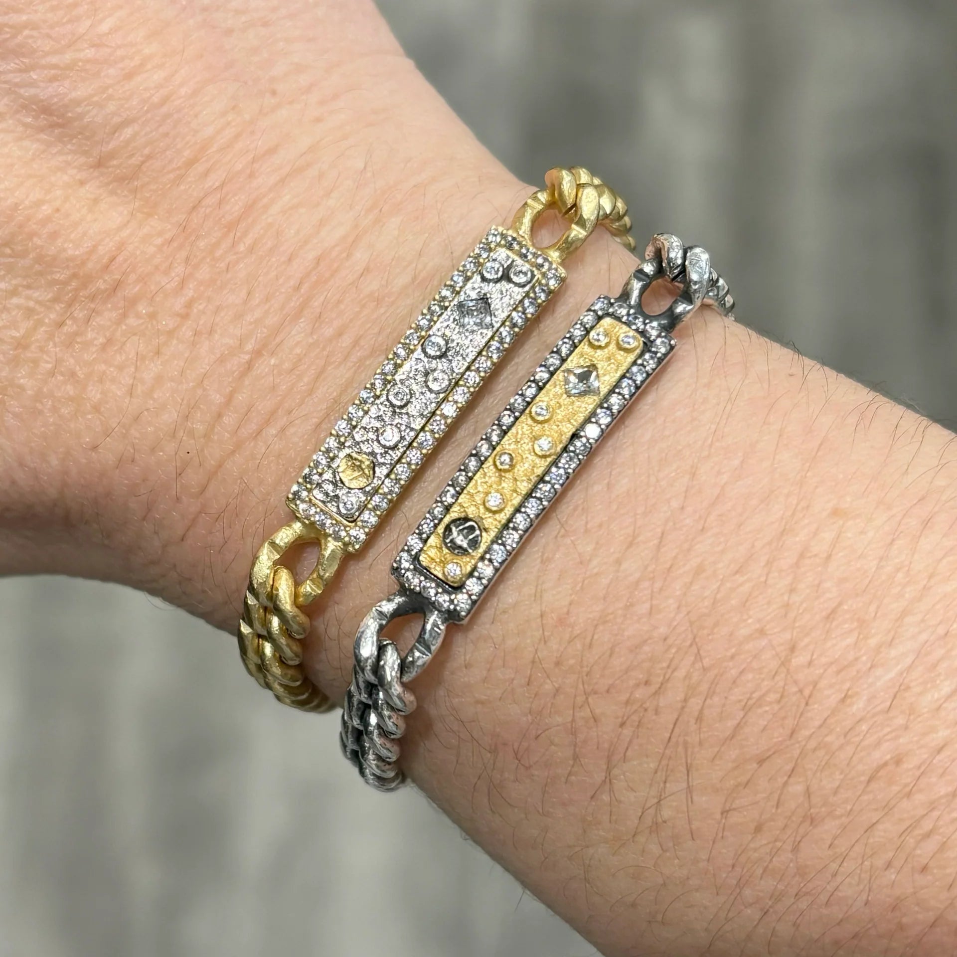 Tat 2 Designs - Gold Soleil ID Bracelet