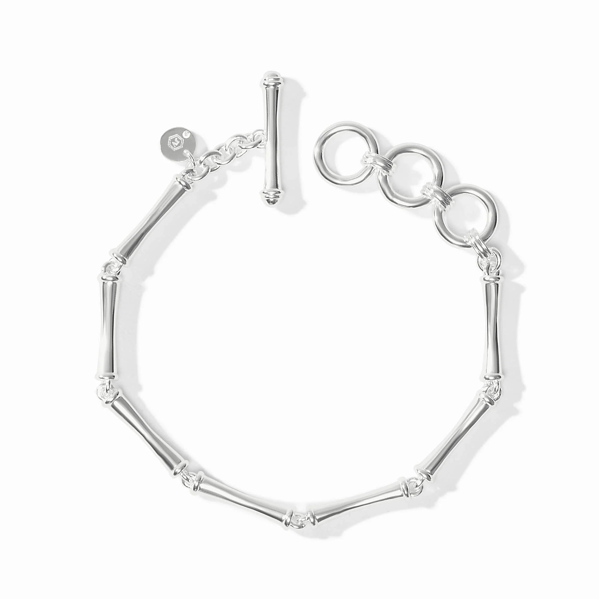 Julie Vos - Bamboo Bracelet - Silver