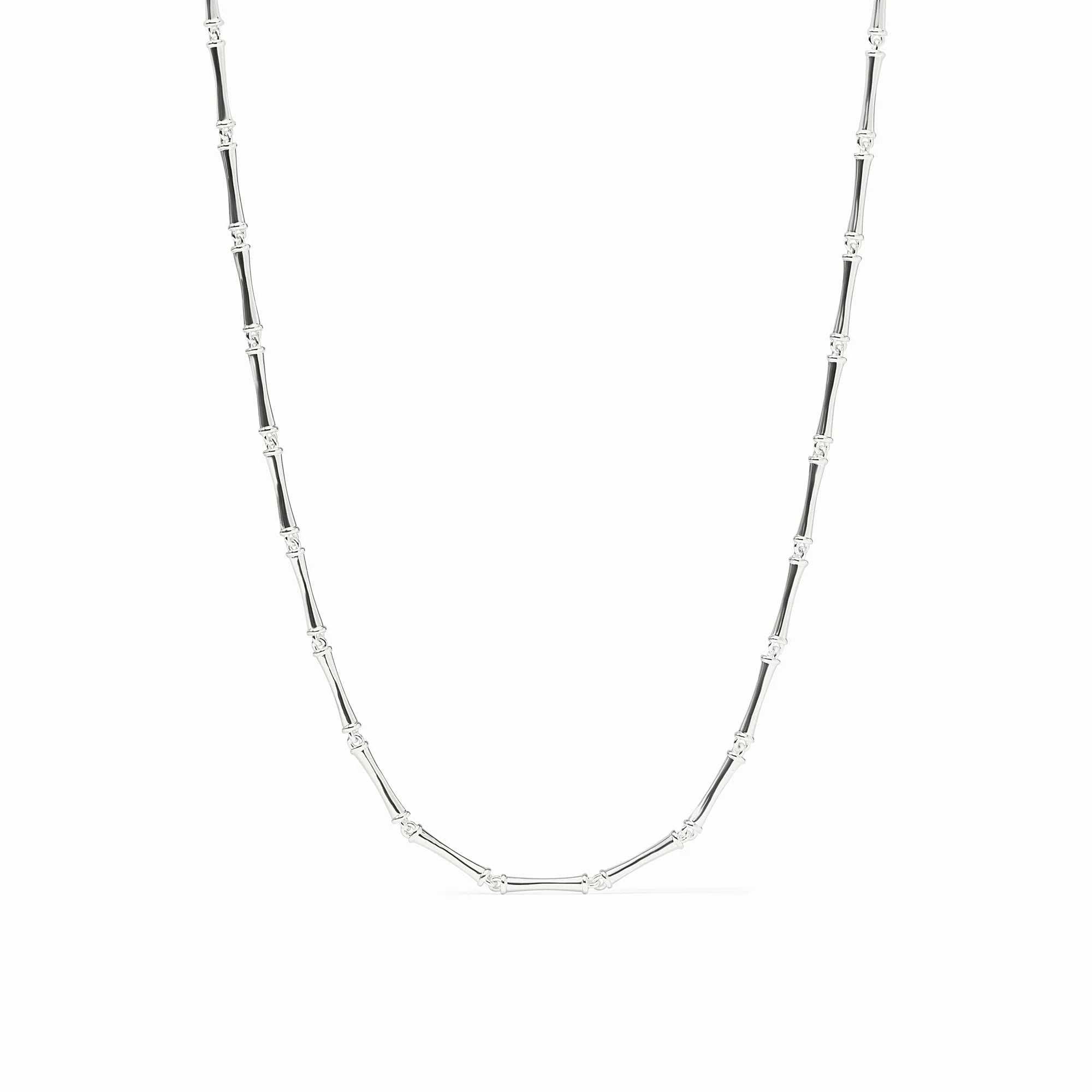 Julie Vos - Bamboo Necklace - Silver