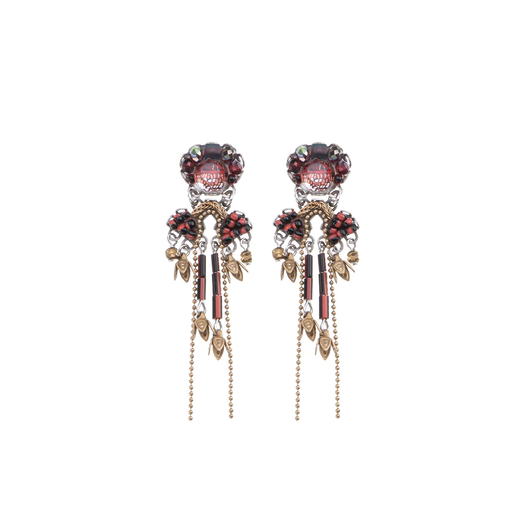 Ayala Bar - Noble Wine Set - Flame Earrings