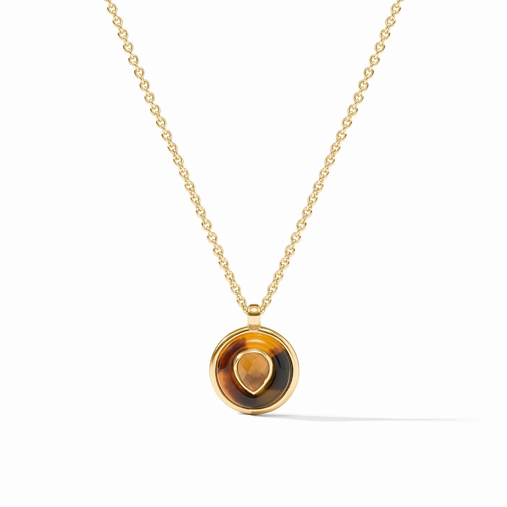Julie Vos Carnaby Delicate Necklace - Tortoiseshell