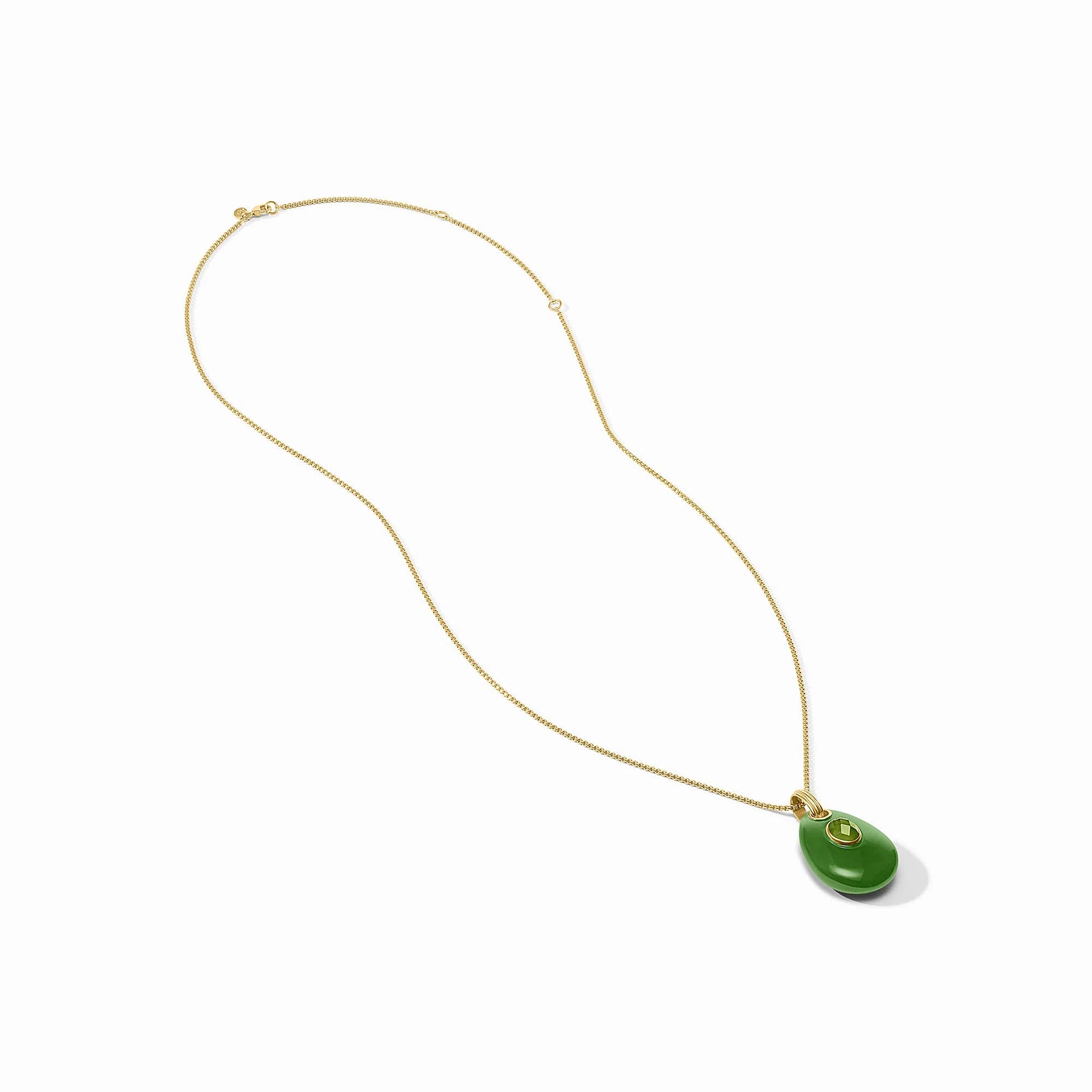 Julie Vos Carnaby Pendant - Palmetto Green