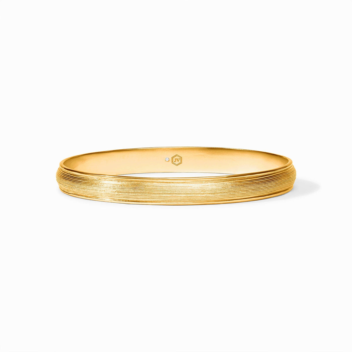 Julie Vos - Cobblestone Stacking Bangle - Gold Medium