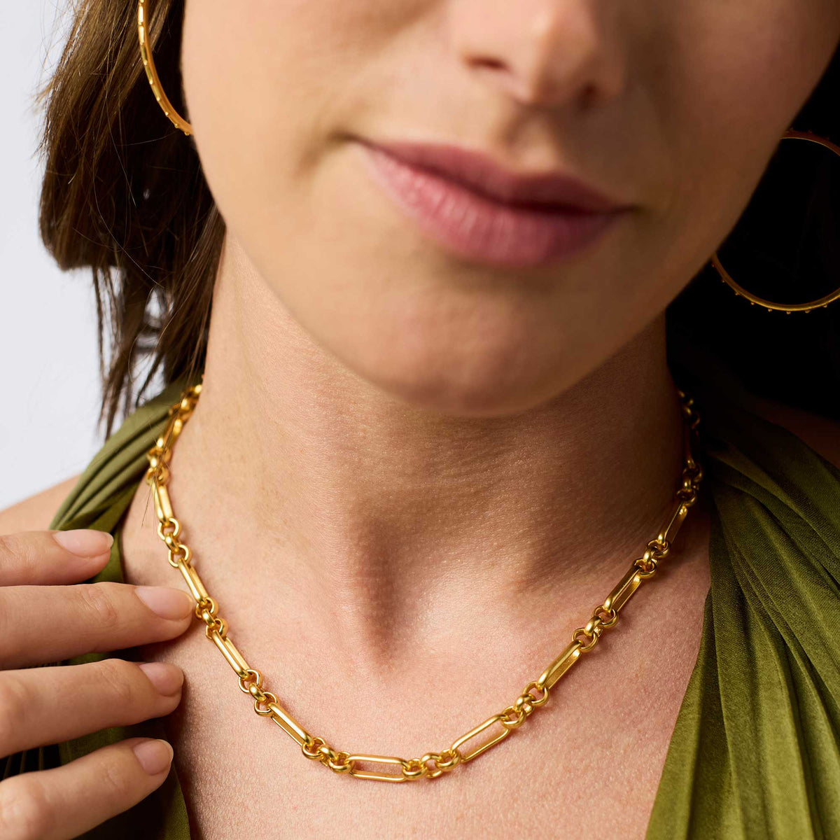 Julie Vos - Colette Gold Link Necklace