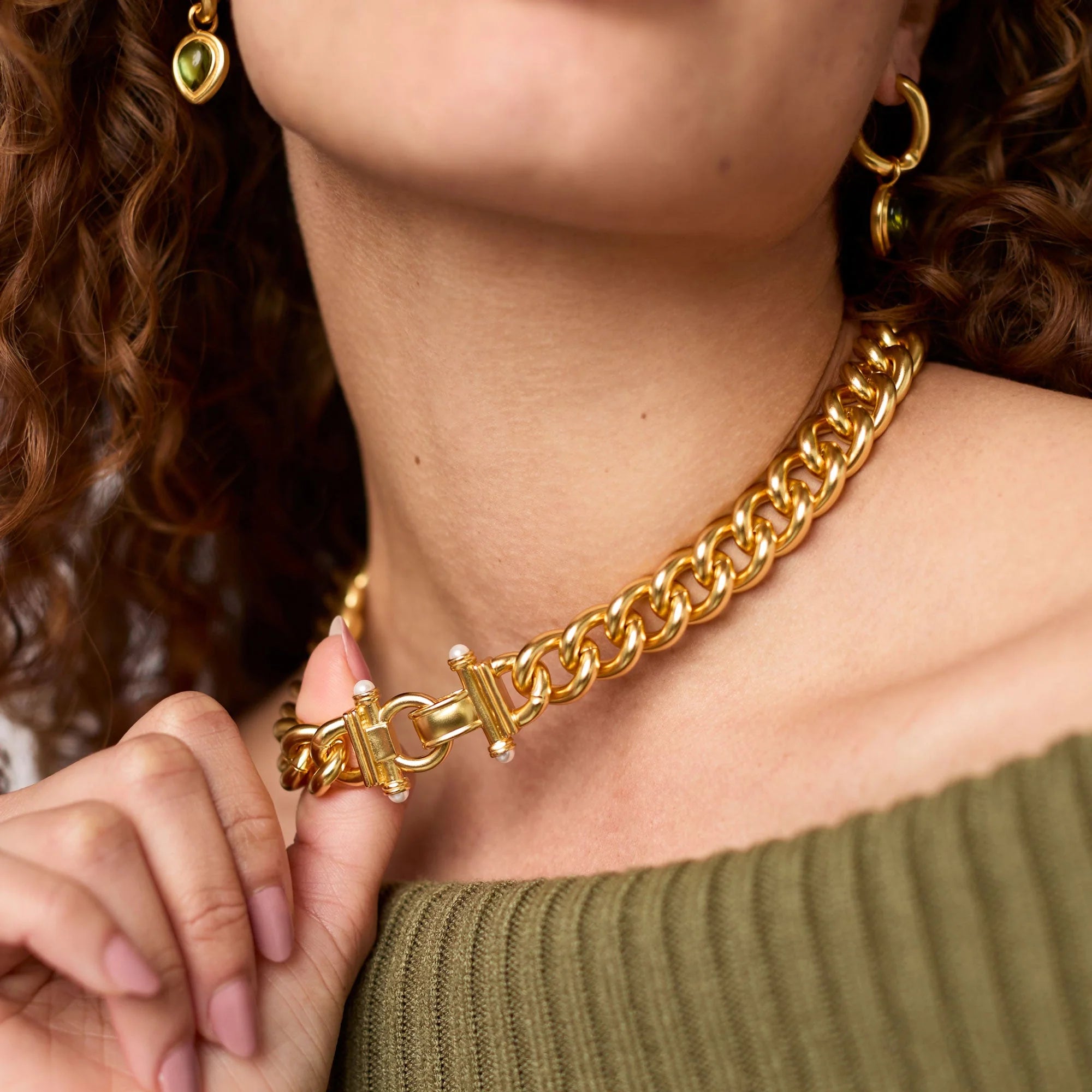 Julie Vos Dolce Link Necklace