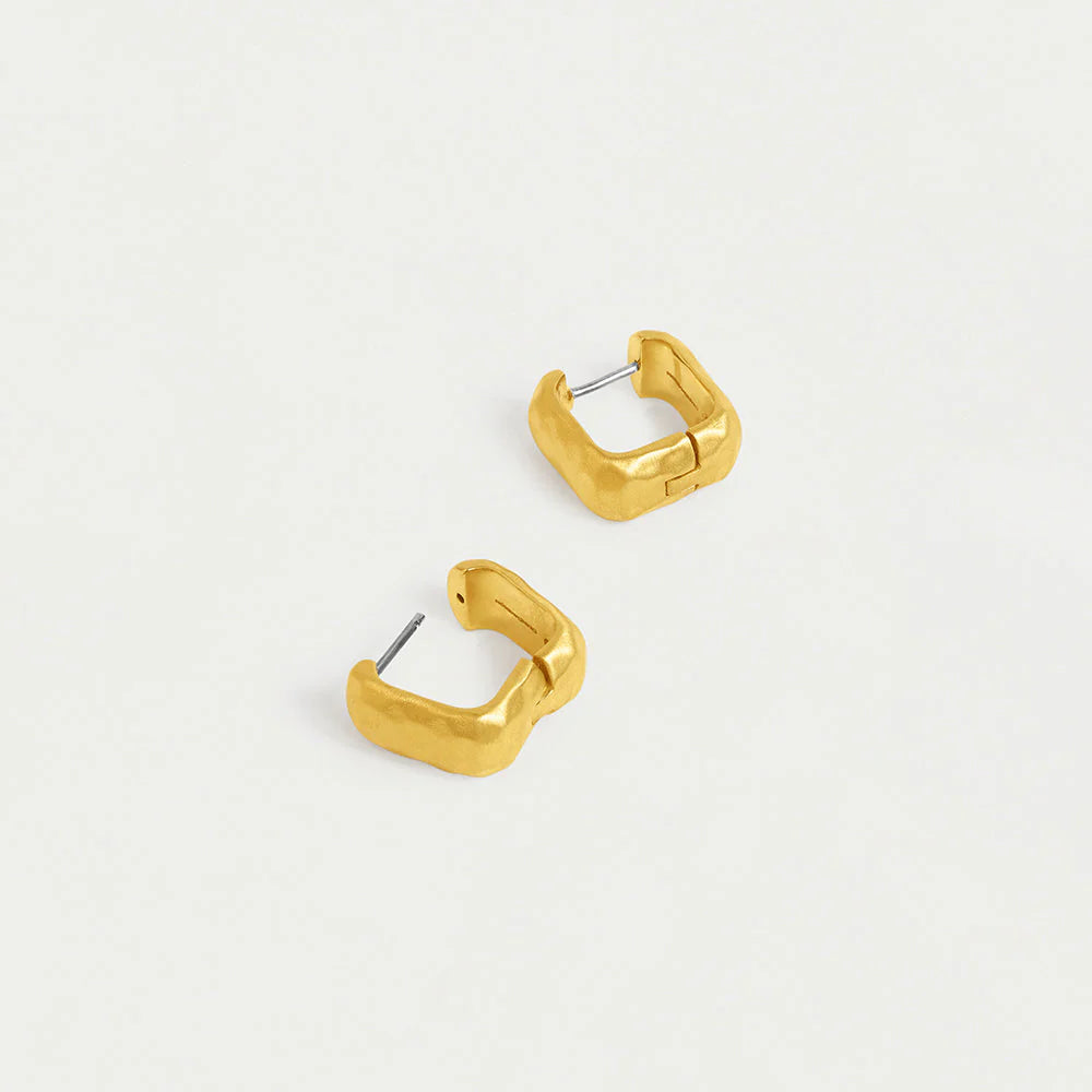 Dean Davidson Nomad Square Huggie Hoops