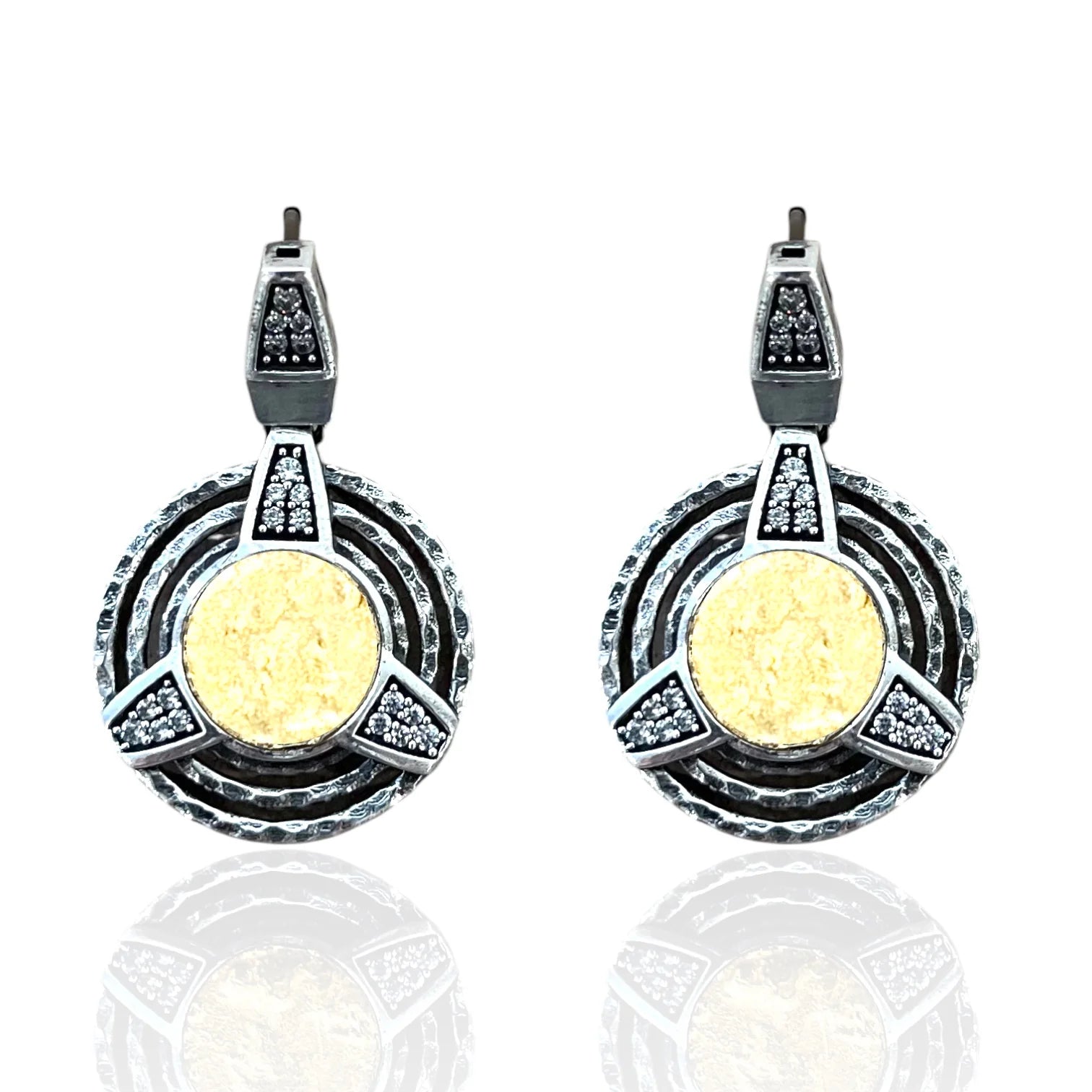 Tat 2 Designs - Vintage Silver Morro Coin Earrings