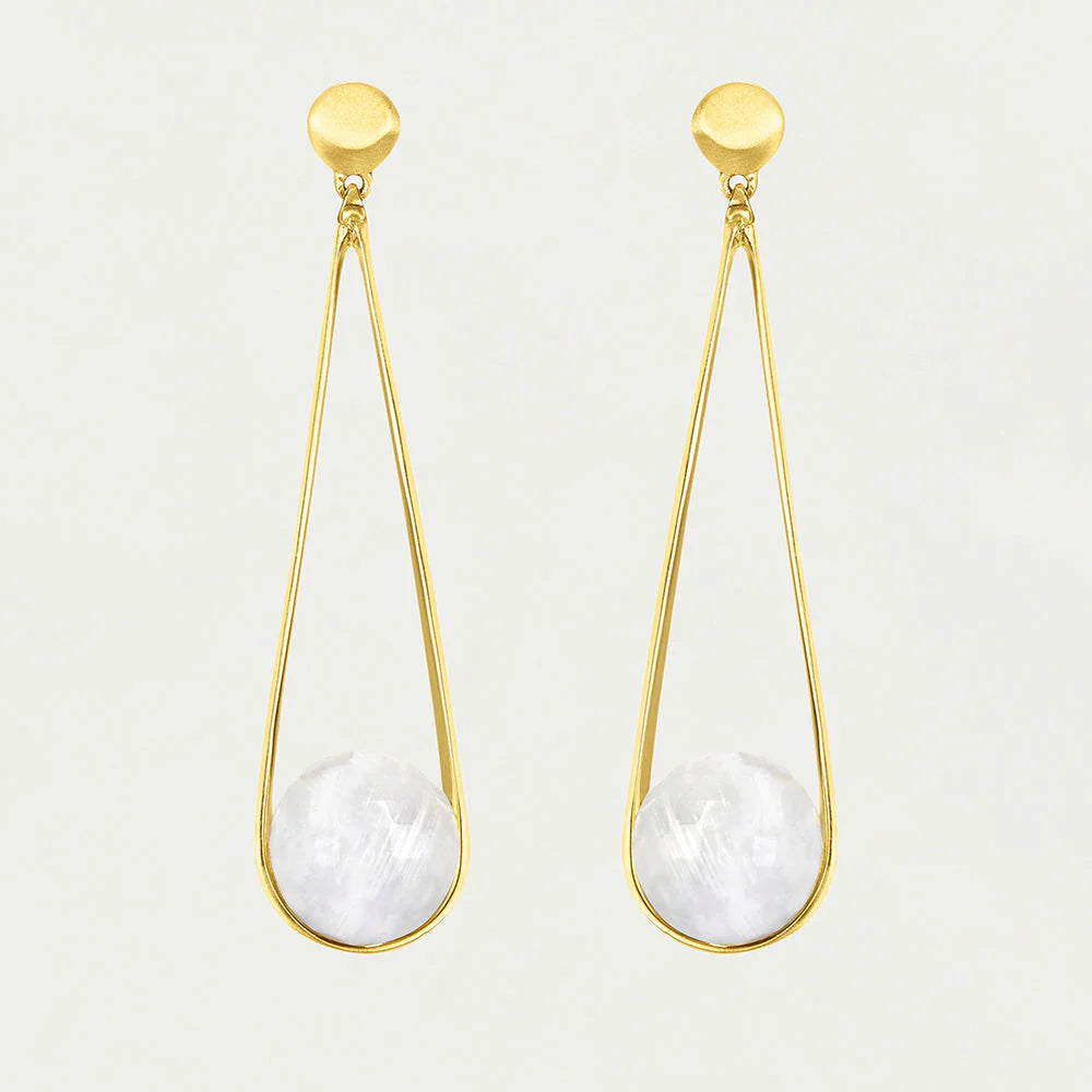 Dean Davidson -Ipanema Earrings - Rainbow Moonstone