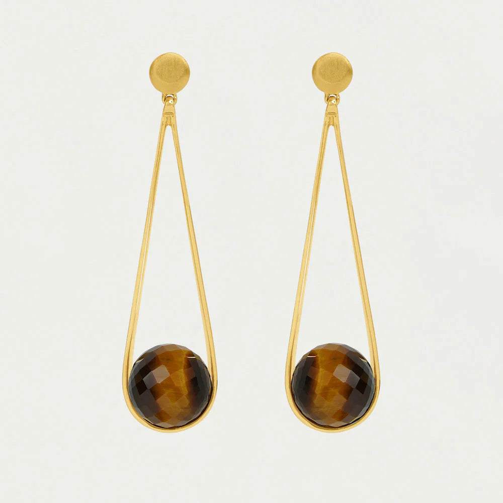 Dean Davidson Ipanema Earrings - Tiger's Eye