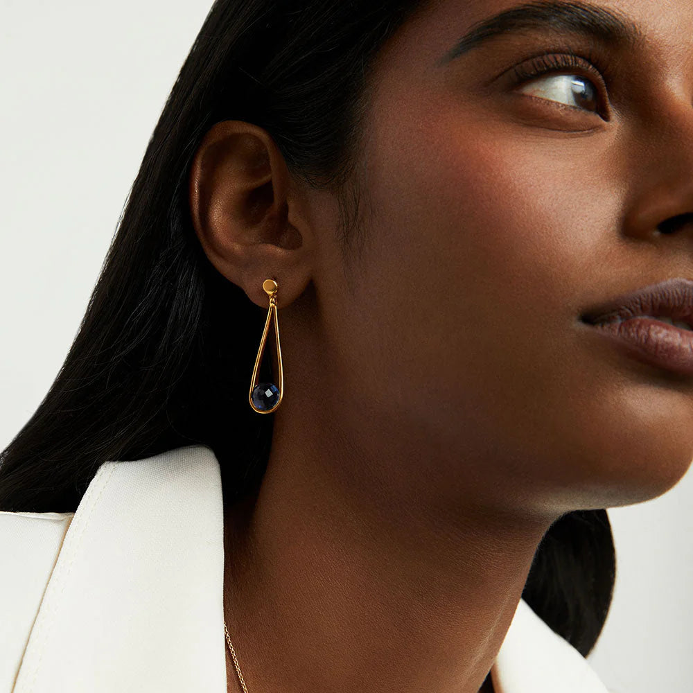 Dean Davidson - Mini Ipanema Earrings - Midnight Blue