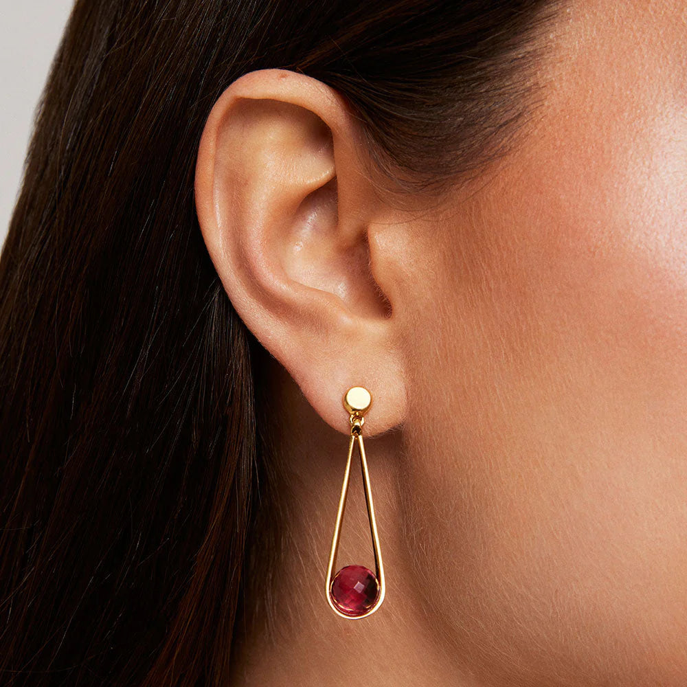 Dean Davidson Mini Ipanema Earrings - Rock Rose