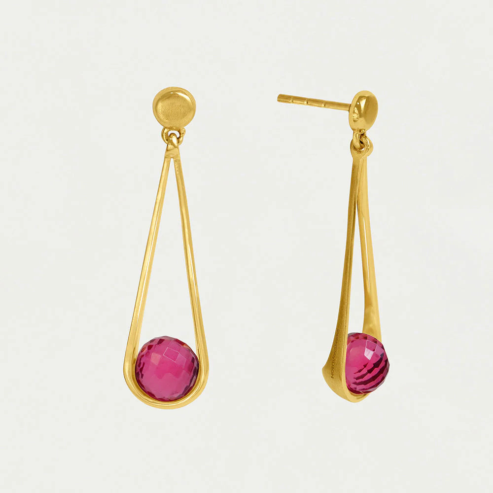 Dean Davidson Mini Ipanema Earrings - Rock Rose