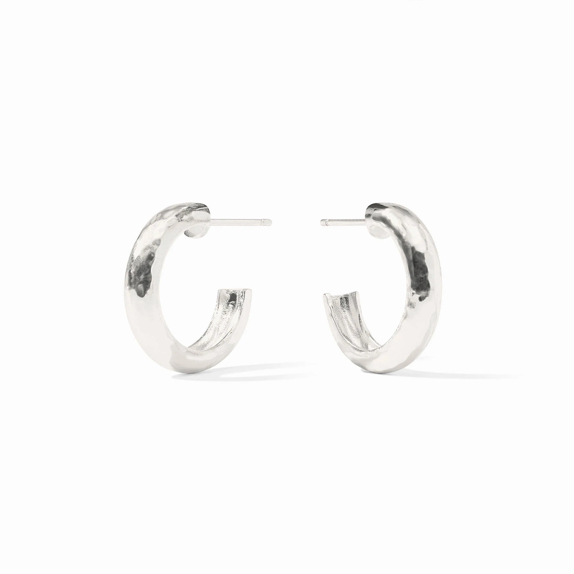 Julie Vos Havana Hoop Silver - Medium