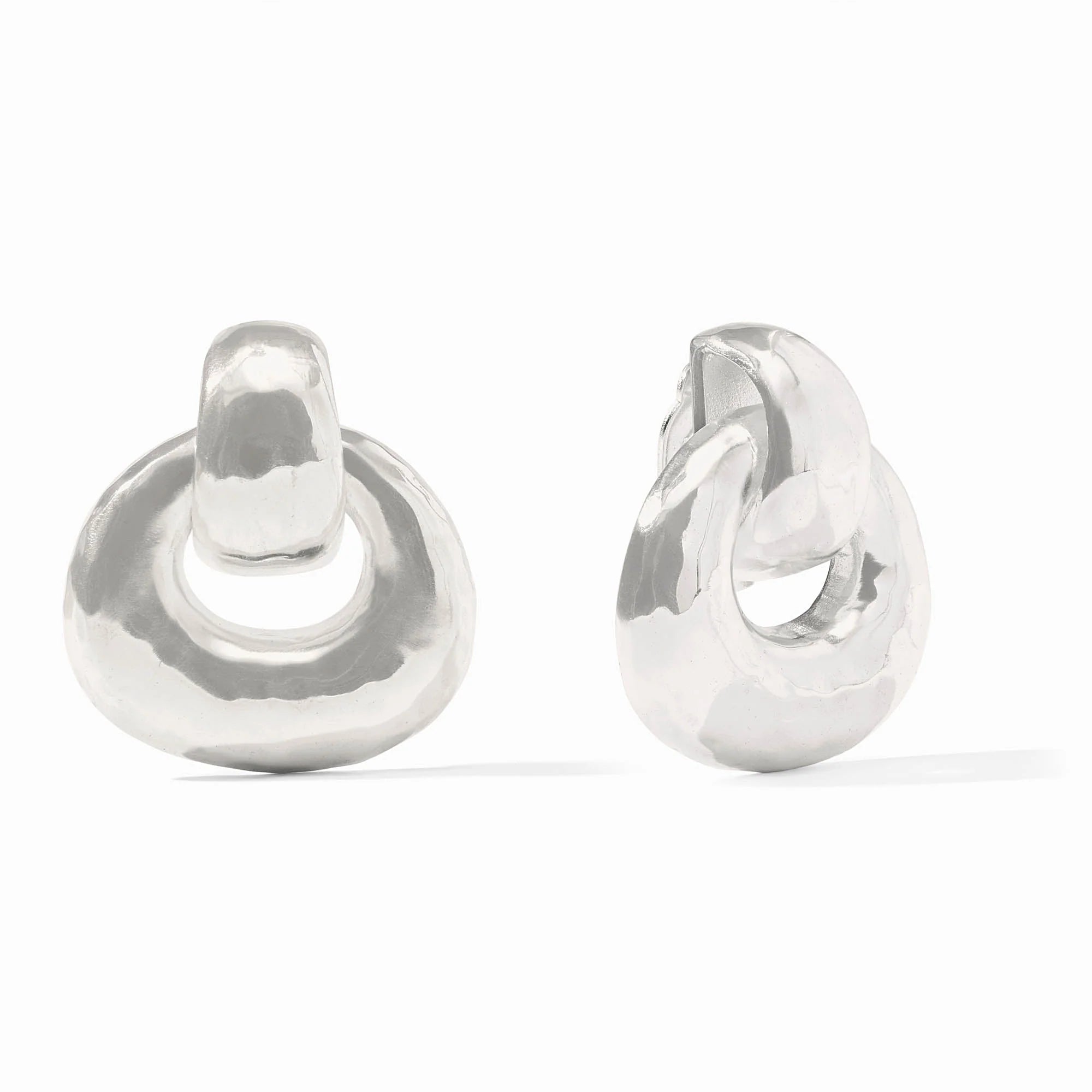 Julie Vos Avalon Doorknocker Clip - Silver