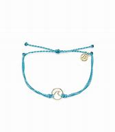 Pura Vida Rose Gold Wave Charm in Smoke