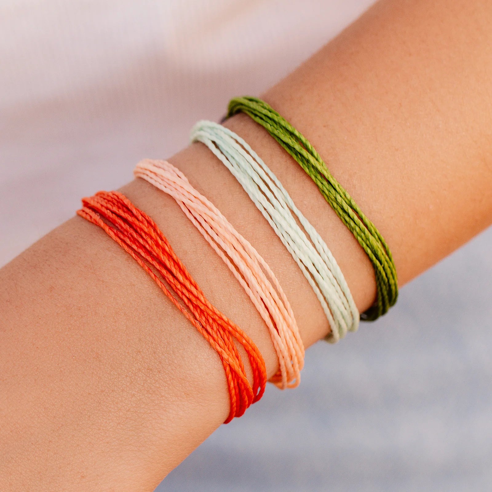 Pura Vida Original Bracelet - Peach