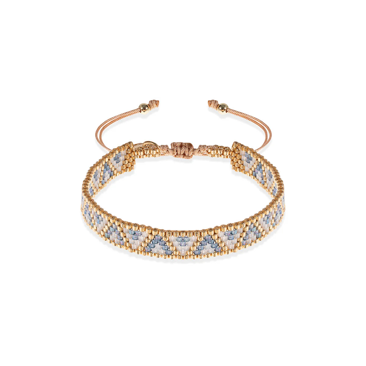 Castellano Sahara Miyuki Bracelet- Sapphire