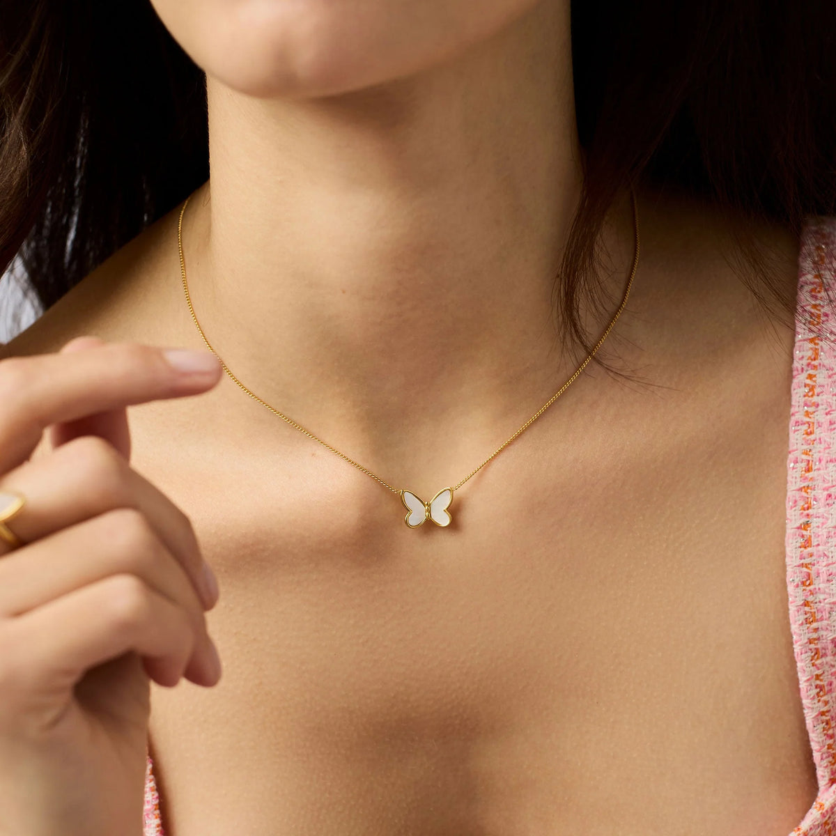 Julie Vos - Papillon Delicate Necklace