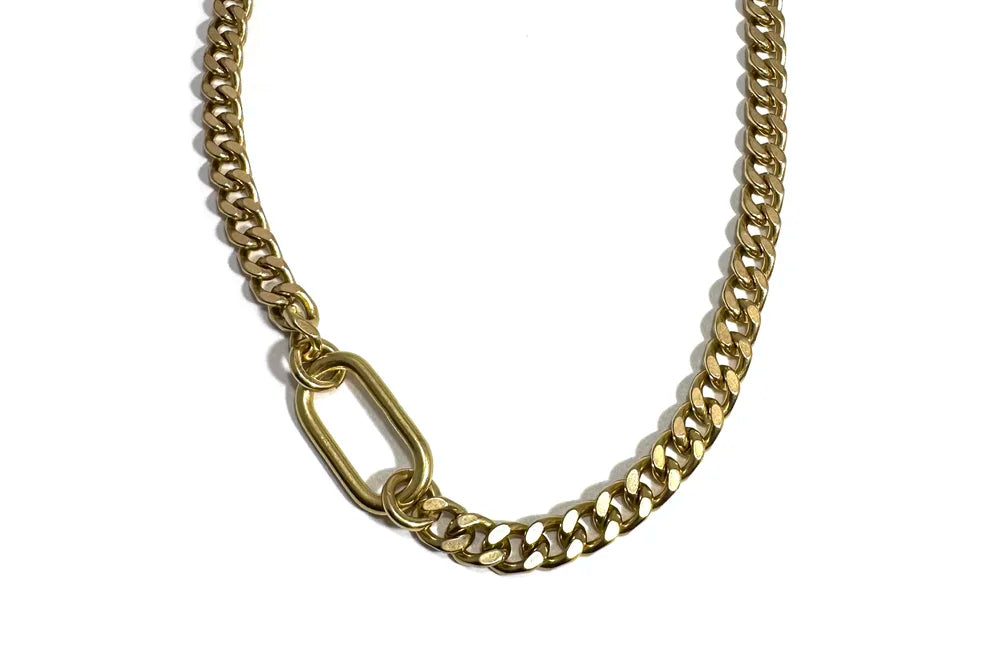 Rachel Nathan Race Track Necklace (16 inch)