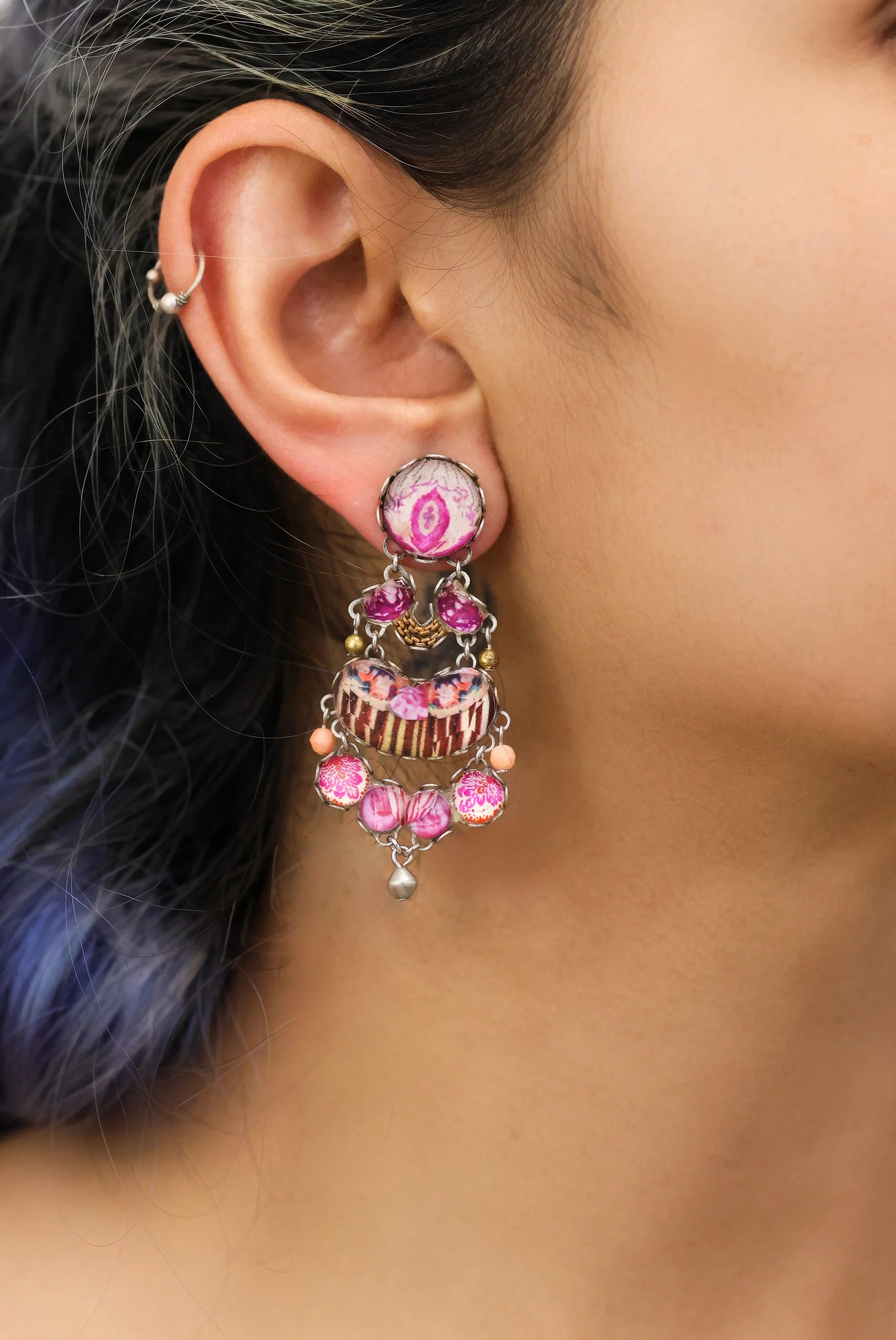 Ayala Bar Rose Embrace Ayala Bar Earrings - Jasmin