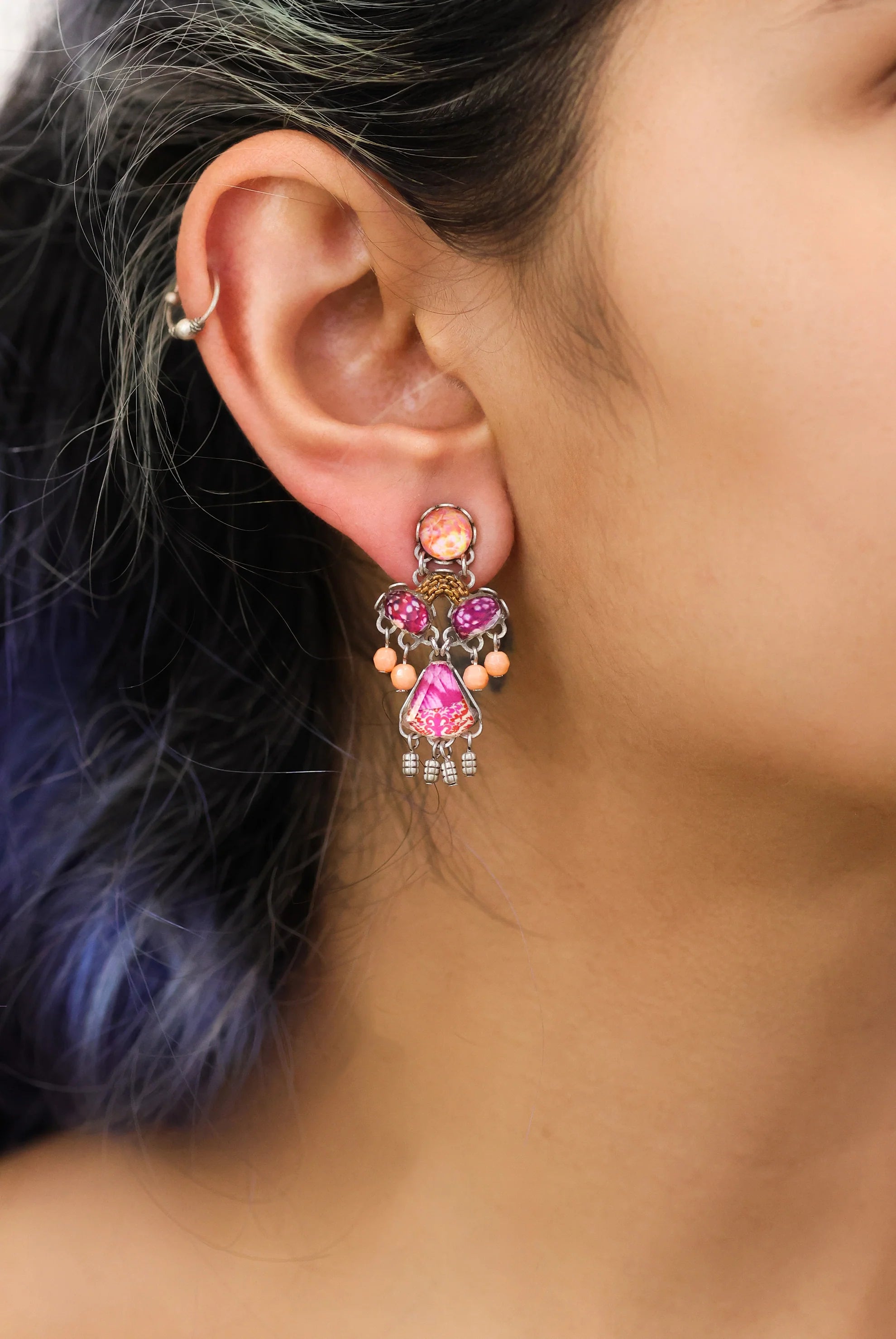 Ayala Bar Rose Embrace Ayala Bar Earrings - Holly