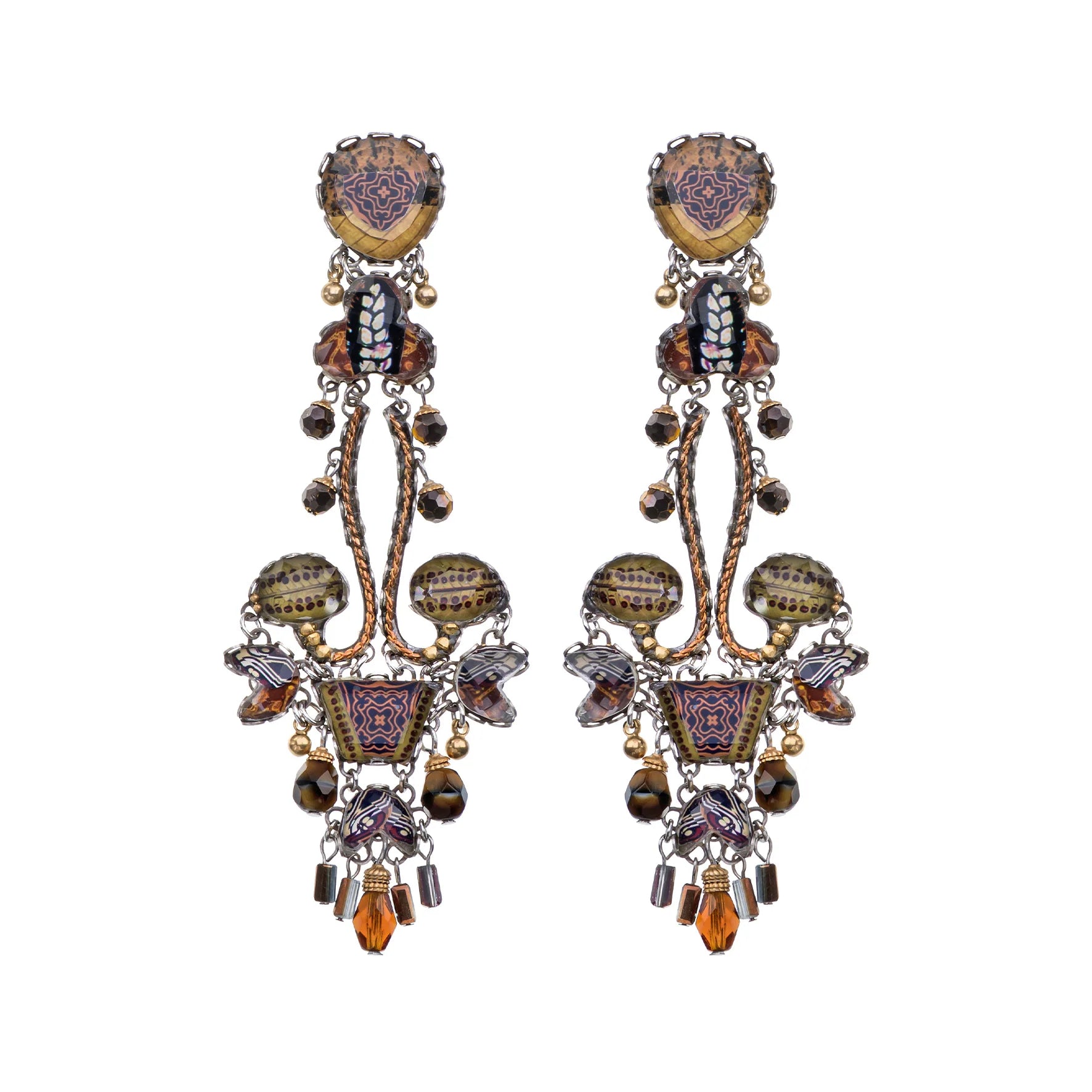 Ayala Bar - Golden Dunes Set - Velkira Earrings