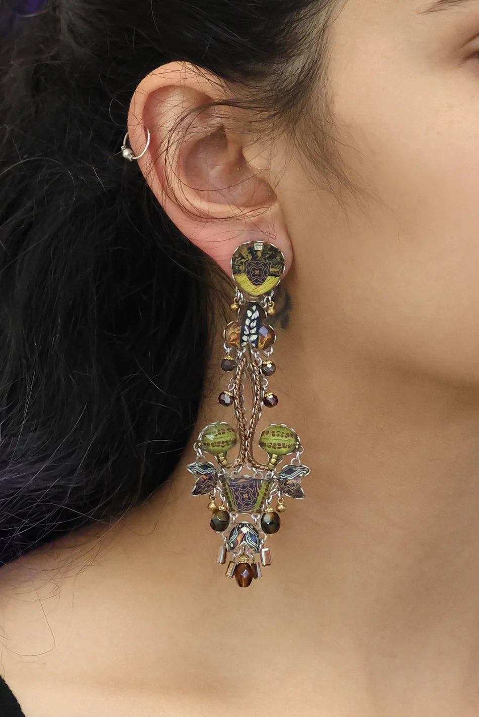 Ayala Bar - Golden Dunes Set - Velkira Earrings