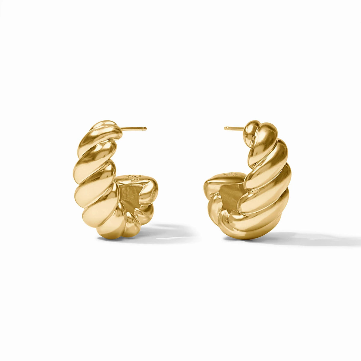 Julie Vos - Ravello Statement Hoop - Gold Medium