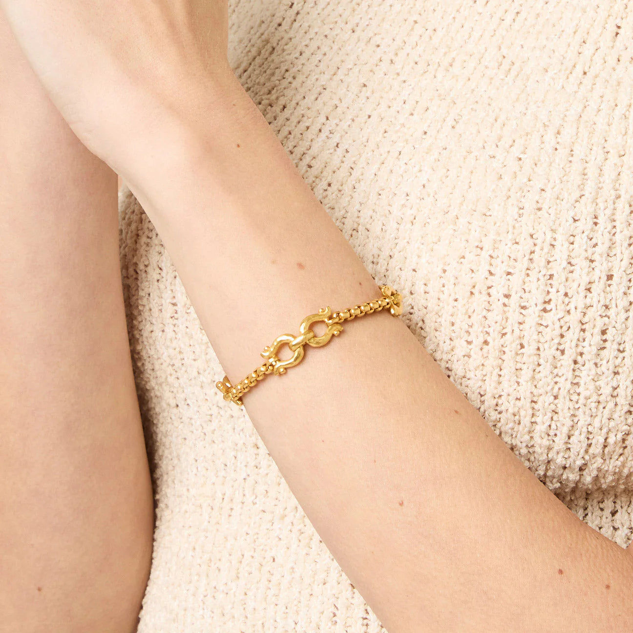 Julie Vos Saratoga Demi Link Bracelet