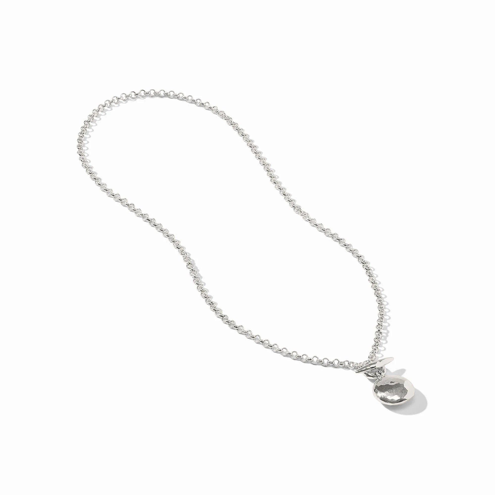 Julie Vos Solara Delicate Necklace - Silver