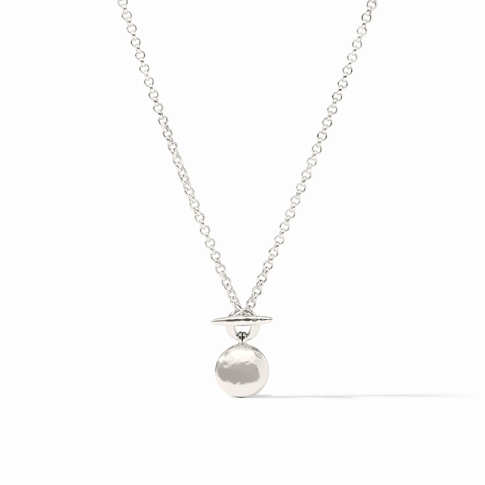 Julie Vos Solara Delicate Necklace - Silver