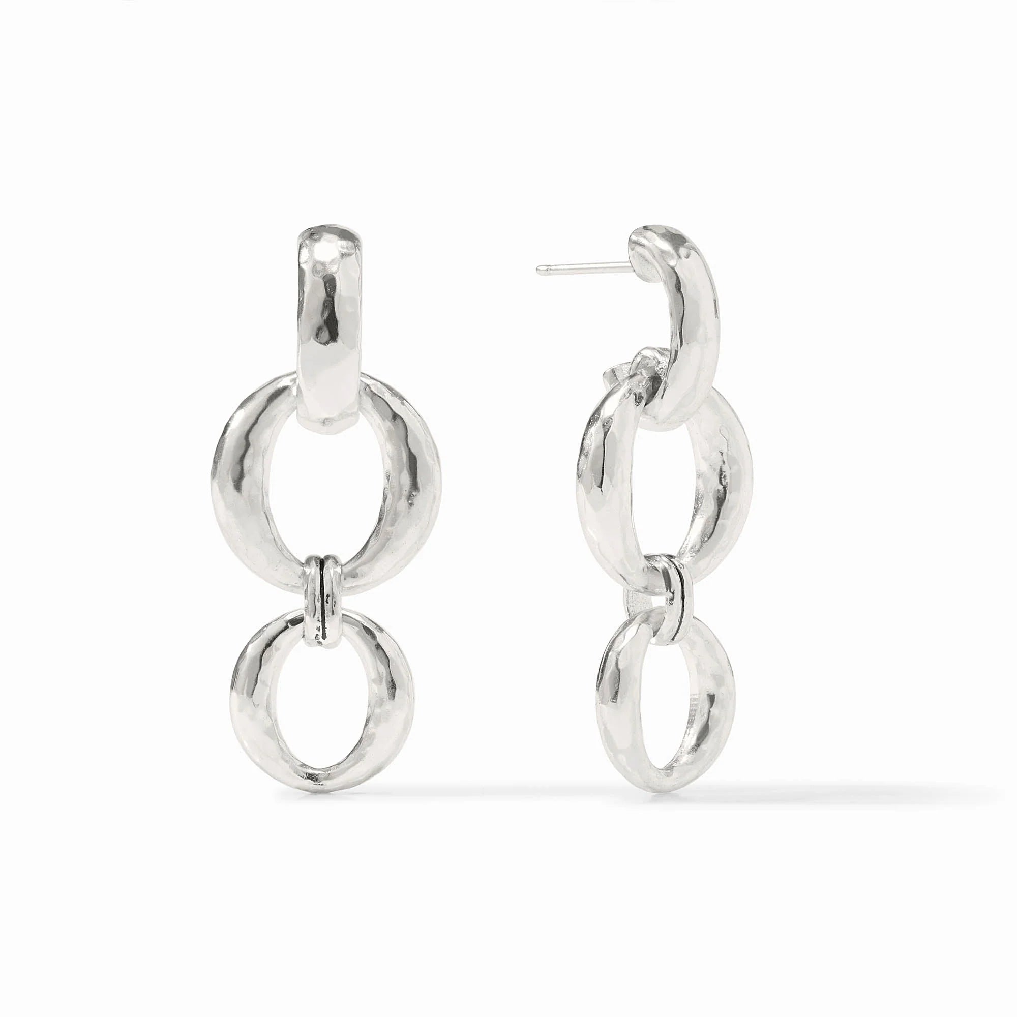 Julie Vos Solara Orbit Earring - Silver