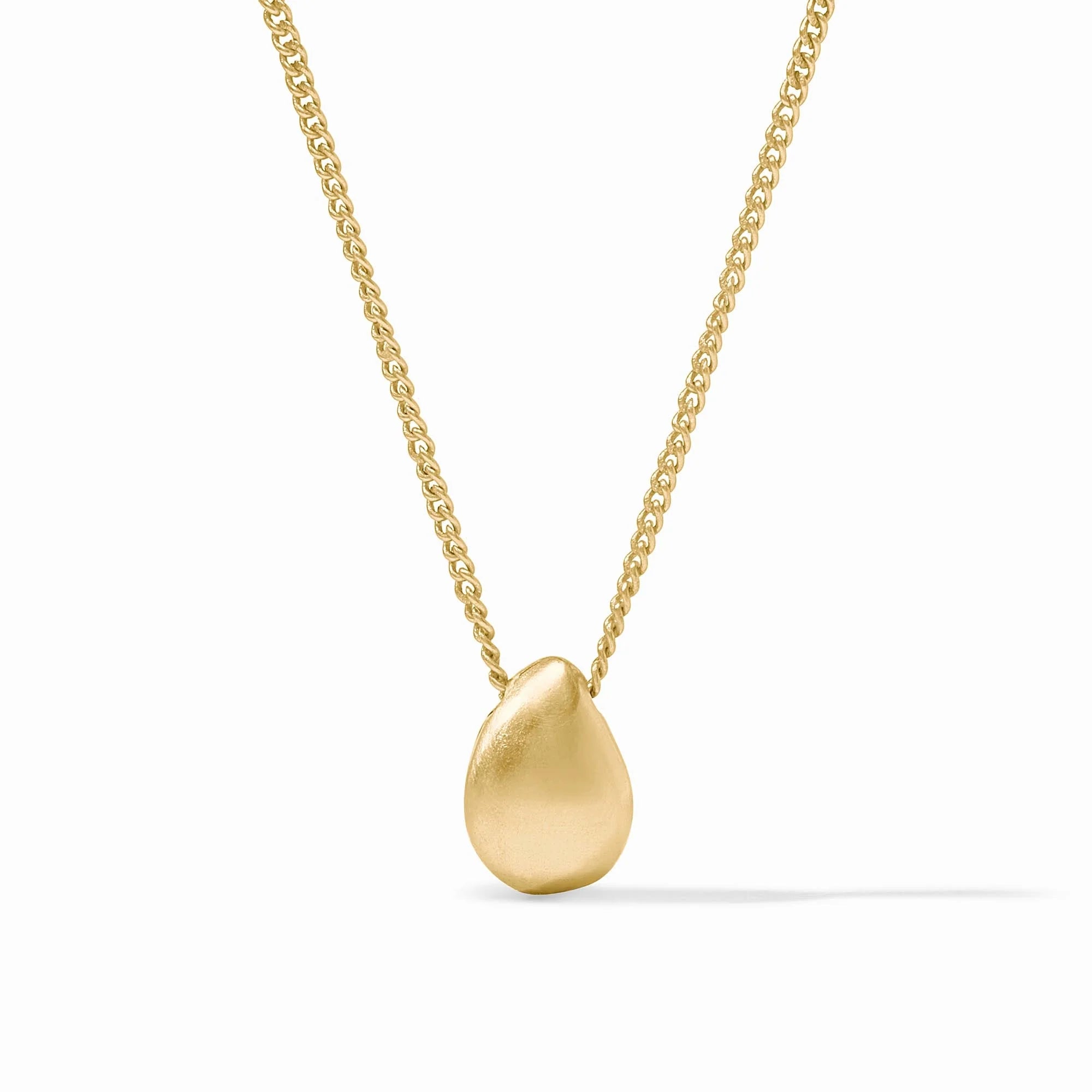 Julie Vos Wave Delicate Necklace - Gold