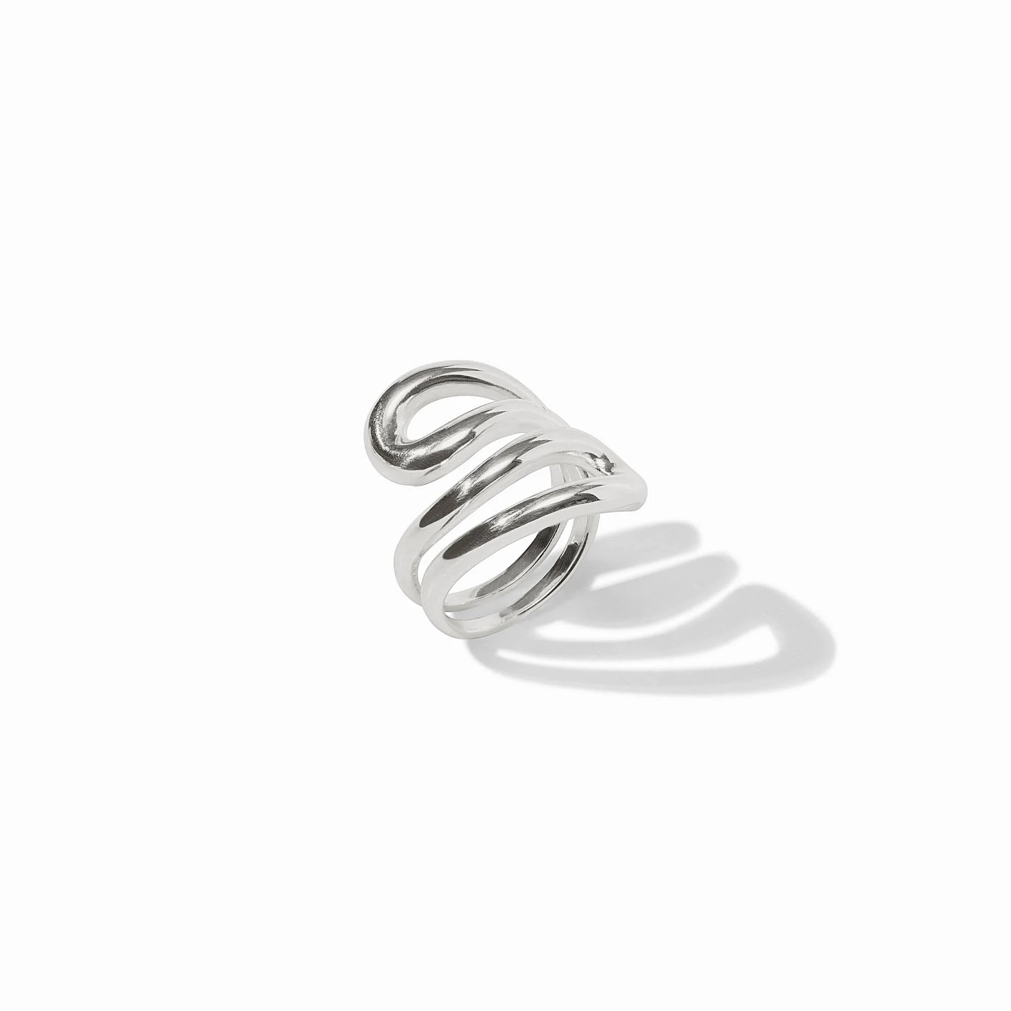 Julie Vos Wave Wrap Ring - Silver