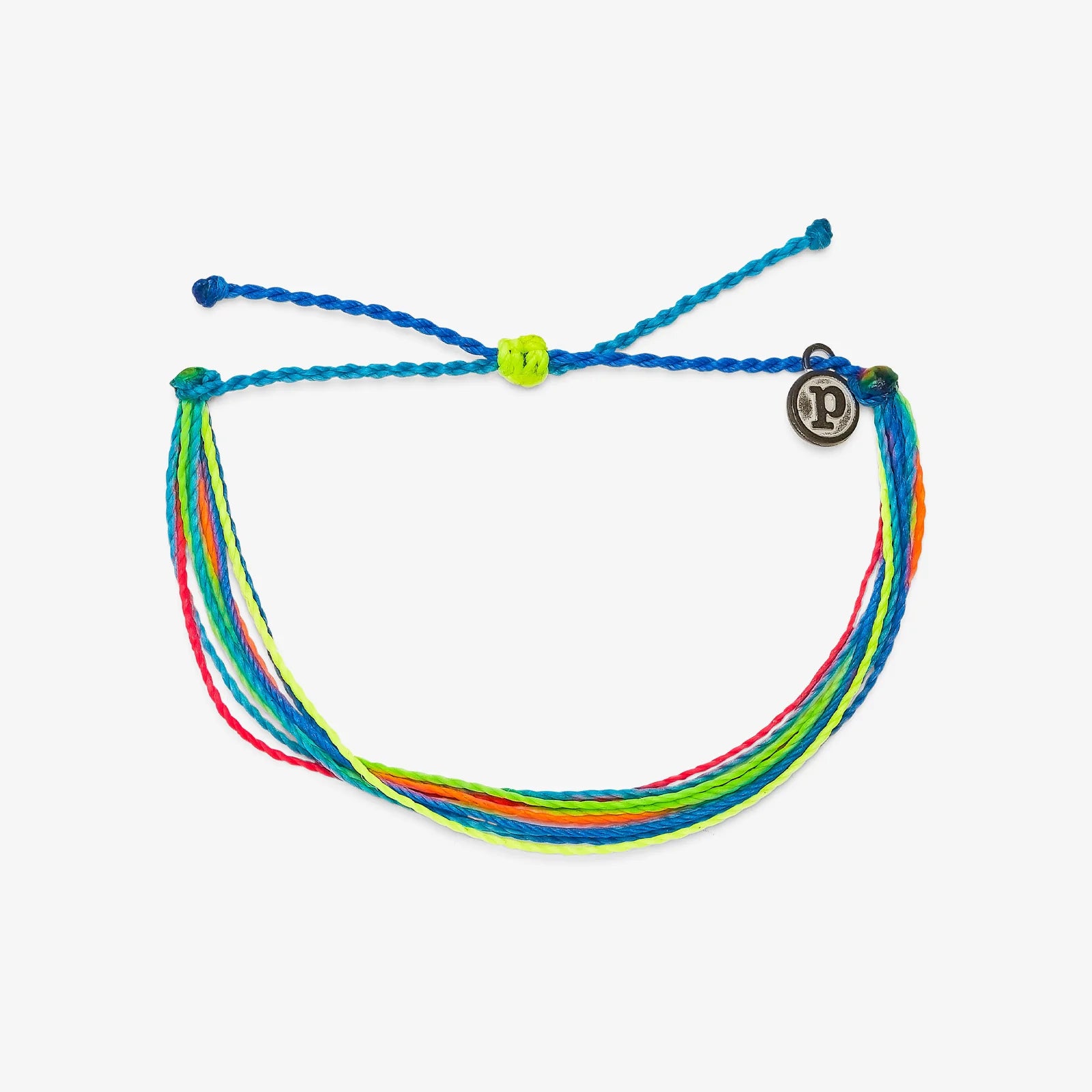Pura Vida Original Bracelet - Neon Shoreline