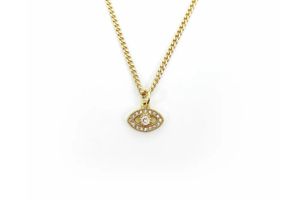 Rachel Nathan - EYE OF PROTECTION NECKLACE - Gold