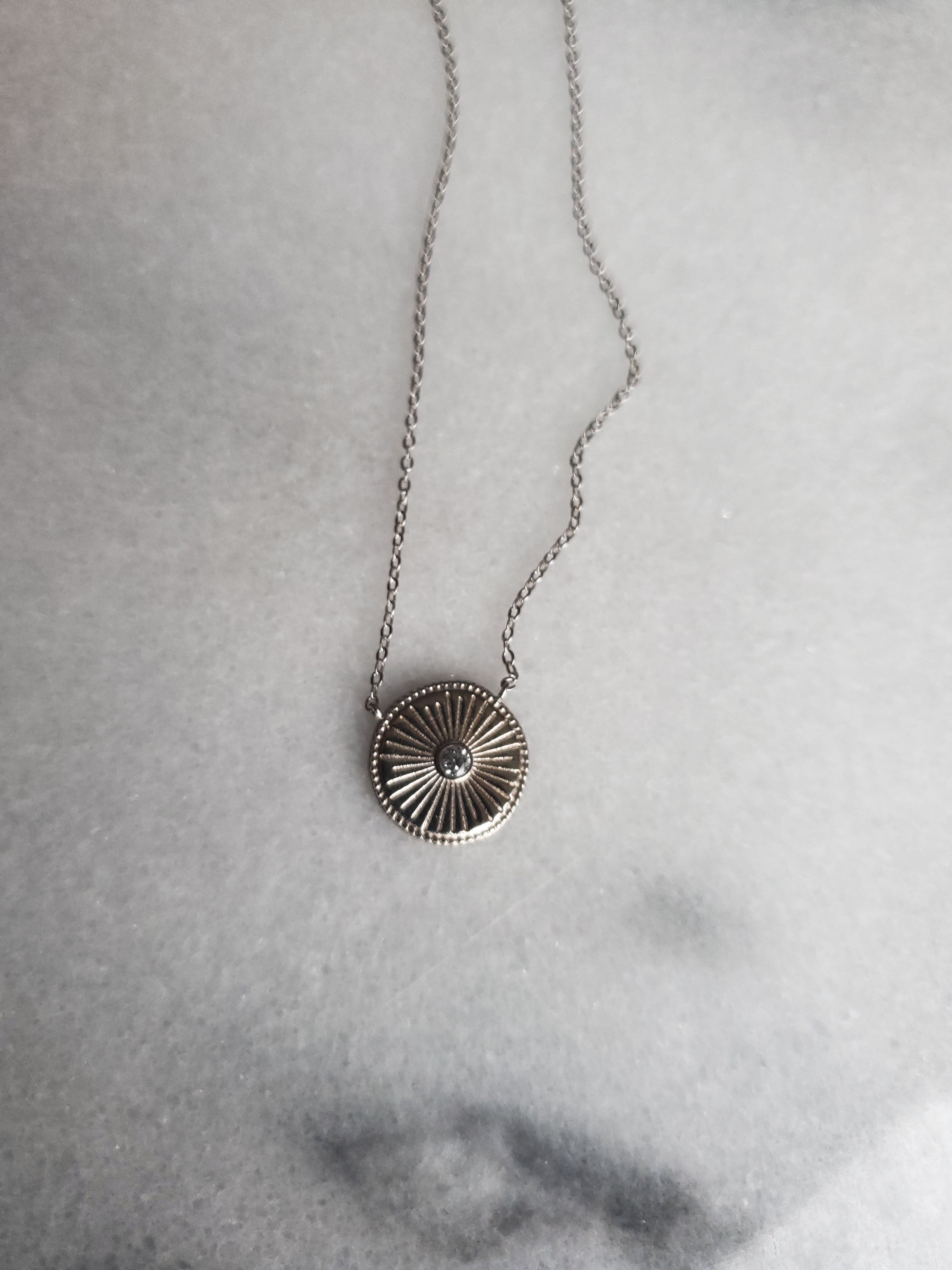 Sterling Silver Circle Pendant