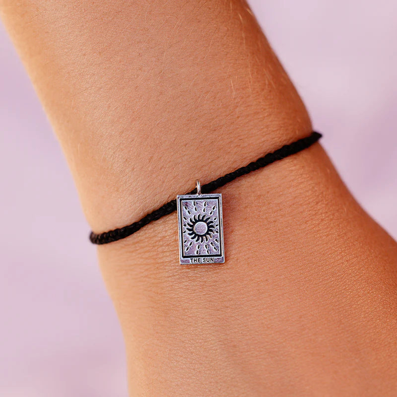 Pura Vida Sun Tarot Card Charm